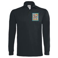 Polo épais manches longues "Heavymill" de marque B&C Vignette