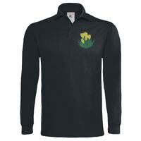 Polo épais manches longues "Heavymill" de marque B&C Vignette