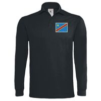 Polo épais manches longues "Heavymill" de marque B&C Vignette