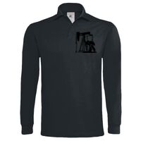 Polo épais manches longues "Heavymill" de marque B&C Vignette