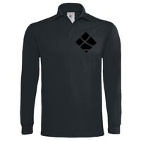 Polo épais manches longues "Heavymill" de marque B&C Vignette