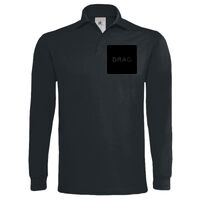 Polo épais manches longues "Heavymill" de marque B&C Vignette