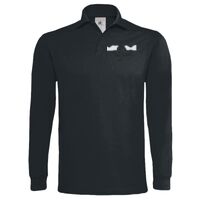 Polo épais manches longues "Heavymill" de marque B&C Vignette