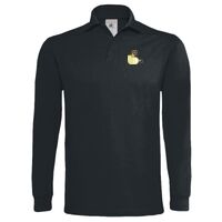 Polo épais manches longues "Heavymill" de marque B&C Vignette