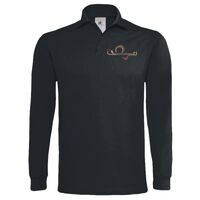 Polo épais manches longues "Heavymill" de marque B&C Vignette