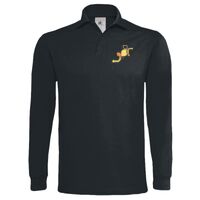 Polo épais manches longues "Heavymill" de marque B&C Vignette