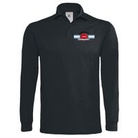 Polo épais manches longues "Heavymill" de marque B&C Vignette