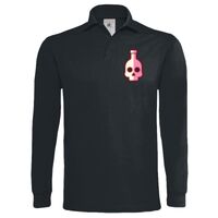 Polo épais manches longues "Heavymill" de marque B&C Vignette