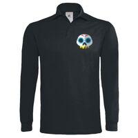 Polo épais manches longues "Heavymill" de marque B&C Vignette