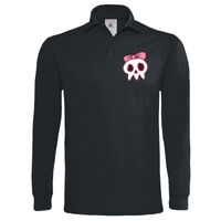 Polo épais manches longues "Heavymill" de marque B&C Vignette