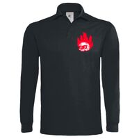 Polo épais manches longues "Heavymill" de marque B&C Vignette