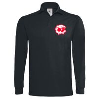 Polo épais manches longues "Heavymill" de marque B&C Vignette