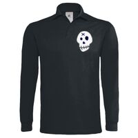 Polo épais manches longues "Heavymill" de marque B&C Vignette