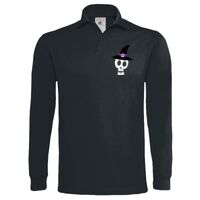 Polo épais manches longues "Heavymill" de marque B&C Vignette