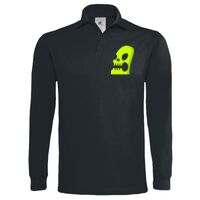 Polo épais manches longues "Heavymill" de marque B&C Vignette