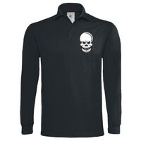 Polo épais manches longues "Heavymill" de marque B&C Vignette