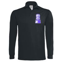 Polo épais manches longues "Heavymill" de marque B&C Vignette