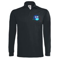 Polo épais manches longues "Heavymill" de marque B&C Vignette