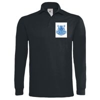 Polo épais manches longues "Heavymill" de marque B&C Vignette