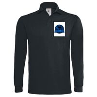 Polo épais manches longues "Heavymill" de marque B&C Vignette