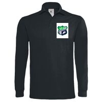 Polo épais manches longues "Heavymill" de marque B&C Vignette