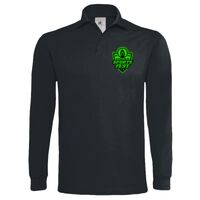 Polo épais manches longues "Heavymill" de marque B&C Vignette