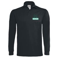 Polo épais manches longues "Heavymill" de marque B&C Vignette