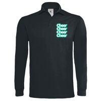 Polo épais manches longues "Heavymill" de marque B&C Vignette