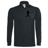 Polo épais manches longues "Heavymill" de marque B&C Vignette