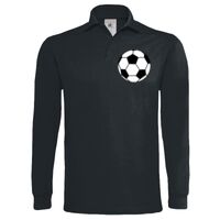 Polo épais manches longues "Heavymill" de marque B&C Vignette