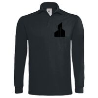 Polo épais manches longues "Heavymill" de marque B&C Vignette