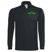 Polo épais manches longues "Heavymill" de marque B&C Vignette