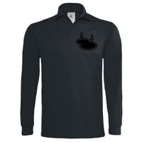 Polo épais manches longues "Heavymill" de marque B&C Vignette