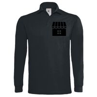 Polo épais manches longues "Heavymill" de marque B&C Vignette