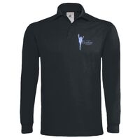 Polo épais manches longues "Heavymill" de marque B&C Vignette