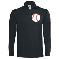 Polo épais manches longues "Heavymill" de marque B&C Vignette