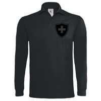 Polo épais manches longues "Heavymill" de marque B&C Vignette