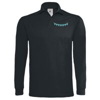 Polo épais manches longues "Heavymill" de marque B&C Vignette