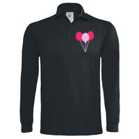 Polo épais manches longues "Heavymill" de marque B&C Vignette