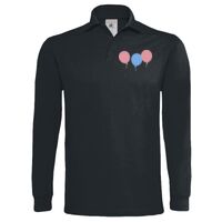 Polo épais manches longues "Heavymill" de marque B&C Vignette