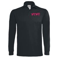 Polo épais manches longues "Heavymill" de marque B&C Vignette
