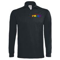 Polo épais manches longues "Heavymill" de marque B&C Vignette