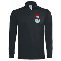 Polo épais manches longues "Heavymill" de marque B&C Vignette