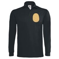 Polo épais manches longues "Heavymill" de marque B&C Vignette