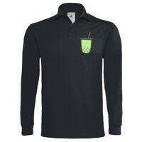 Polo épais manches longues "Heavymill" de marque B&C Vignette