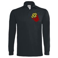 Polo épais manches longues "Heavymill" de marque B&C Vignette