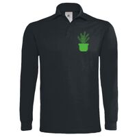 Polo épais manches longues "Heavymill" de marque B&C Vignette