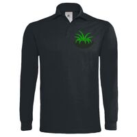Polo épais manches longues "Heavymill" de marque B&C Vignette