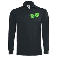 Polo épais manches longues "Heavymill" de marque B&C Vignette