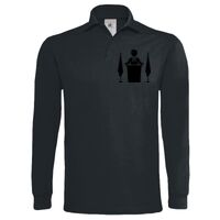 Polo épais manches longues "Heavymill" de marque B&C Vignette